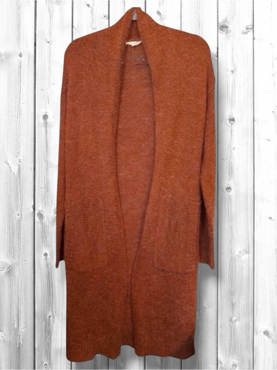 Mystree Sweaters - 🌼Mystree Rust Open-Front Cardigan